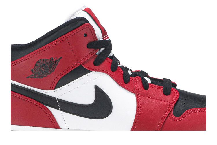 Air Jordan 1 Mid GS 'Chicago Black Toe'