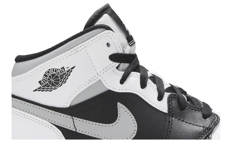 Air Jordan 1 Mid GS 'White Shadow'