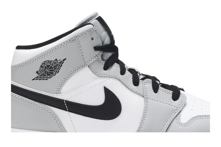 Air Jordan 1 Mid GS 'Light Smoke Grey'