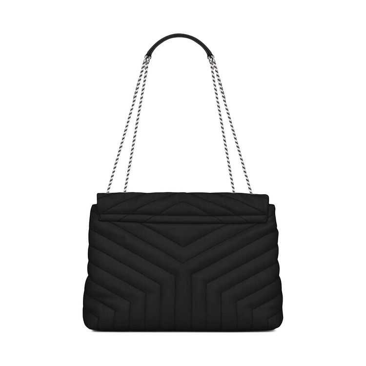 Saint Laurent Medium Loulou Quilted Shoulder Bag 'Black'
