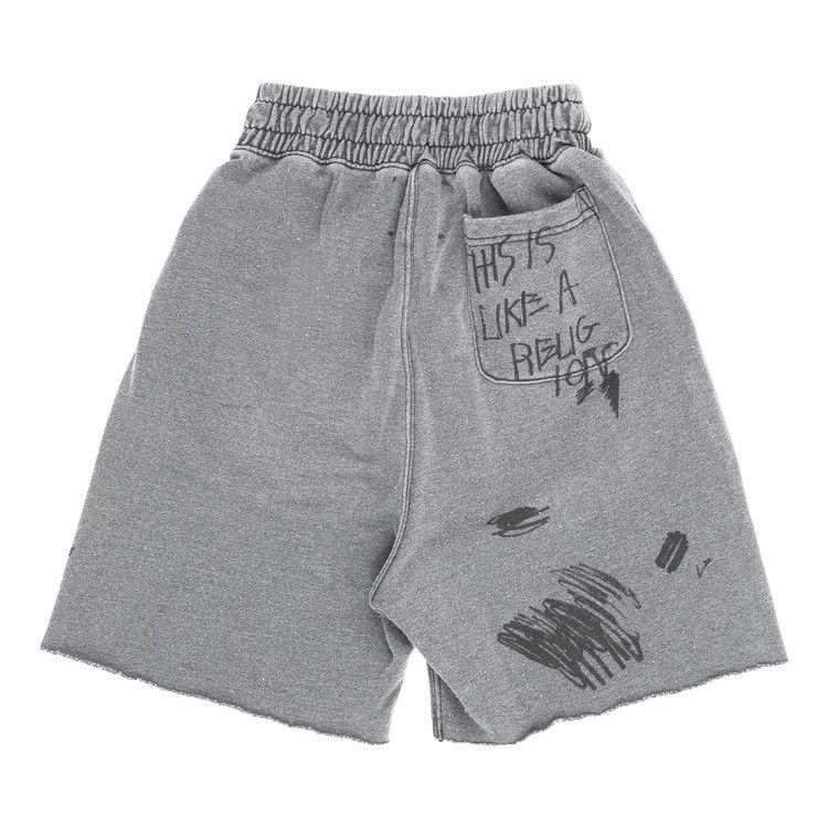 Paly Hollywood Carrying The Message Sweat Shorts 'Grey'