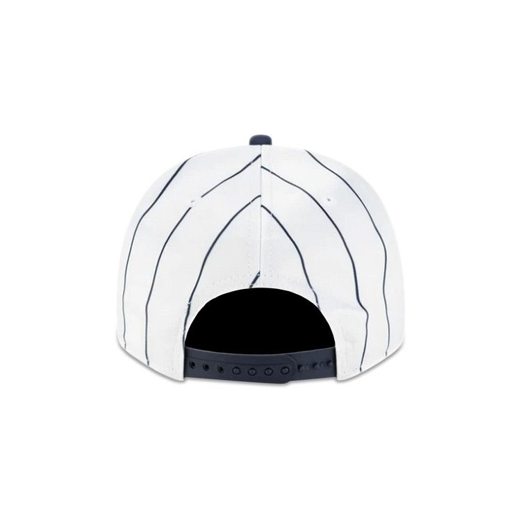 New Era Boston Red Sox Satin Pinstripe Snapback 'White'