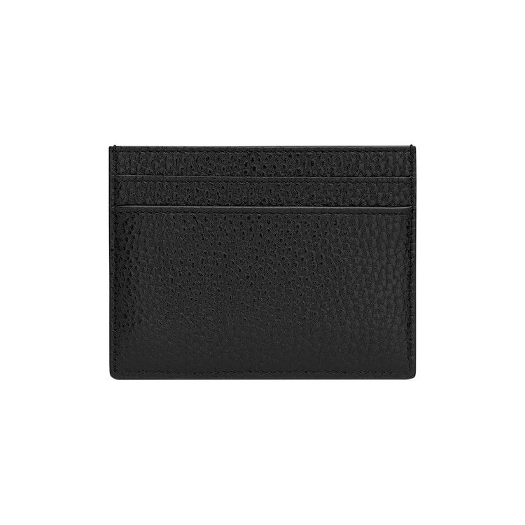 Saint Laurent Tiny Cassandre Card Case 'Nero'