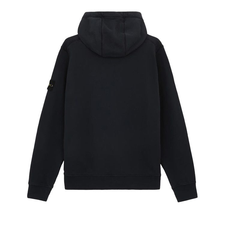 Stone Island Garment Dyed Fleece Hoodie 'Navy Blue'
