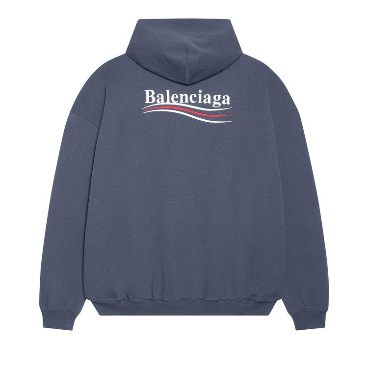 Balenciaga Political Campaign Hoodie Large Fit 'Grey'