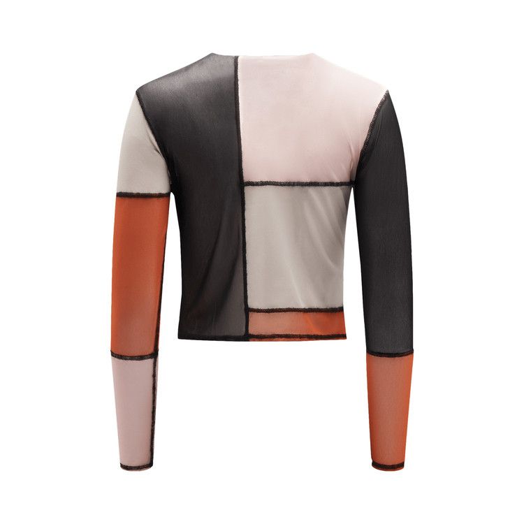 MCQ Mesh Long-Sleeve Tee 'Multicolor'