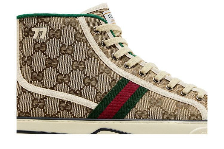 Gucci Tennis 1977 High 'Beige Ebony'