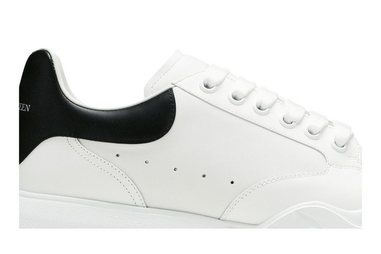 Alexander McQueen Wmns Oversized Court Trainer 'White Black'