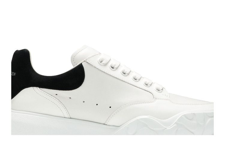 Alexander McQueen Oversized Court Trainer 'White Black'