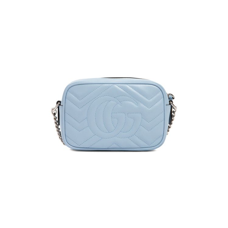 Gucci GG Marmont Matelassé Mini Bag 'Pastel Blue'