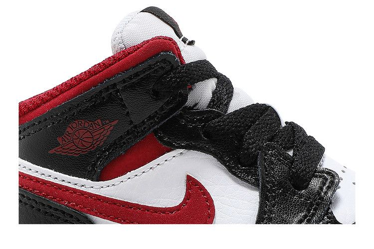 Air Jordan 1 Mid TD 'Black Gym Red'