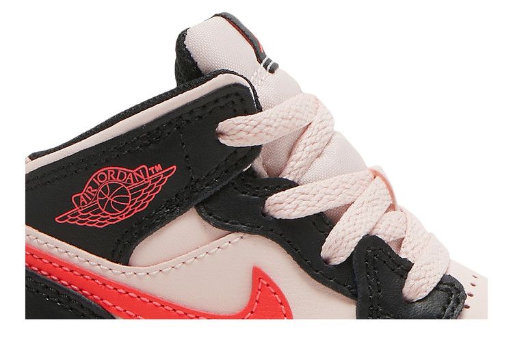 Air Jordan 1 Mid TD 'Black Pink Crimson'