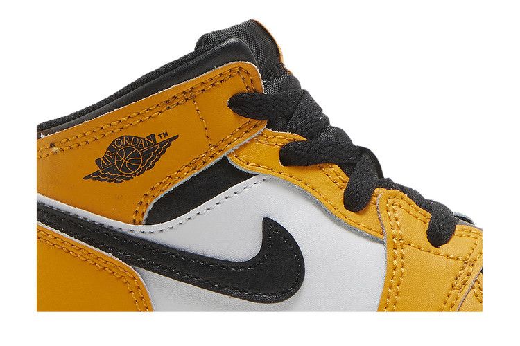 Air Jordan 1 Mid TD 'Reverse Yellow Toe'