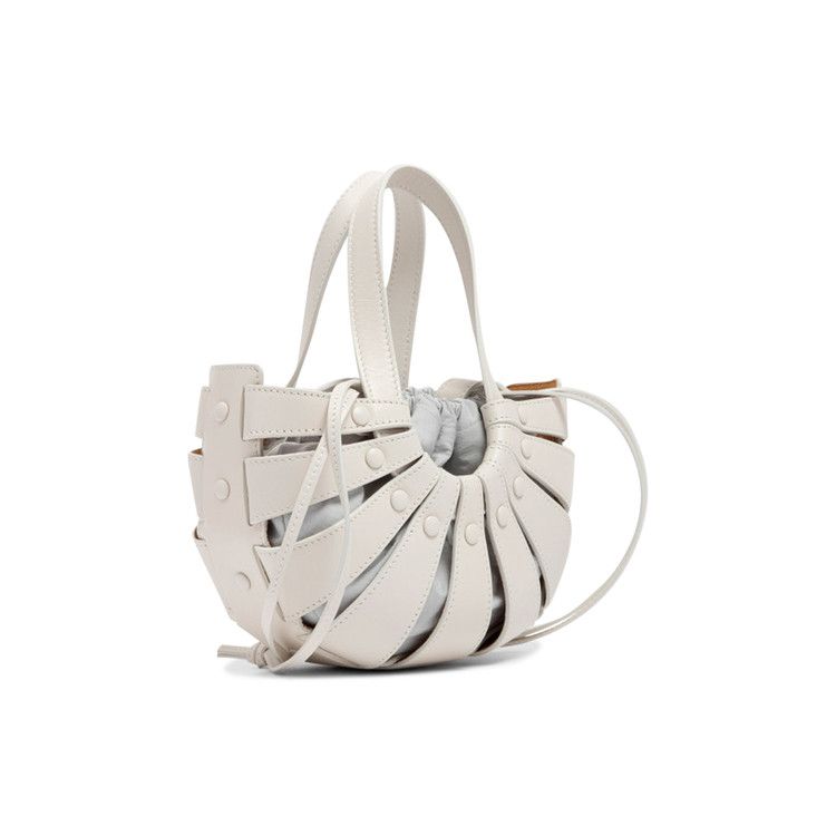 Bottega Veneta The Shell Bag 'White/Frost/Gold'