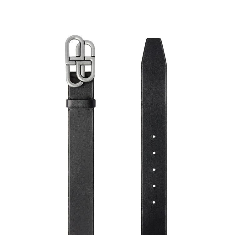 Balenciaga BB Buckle Belt 'Black'