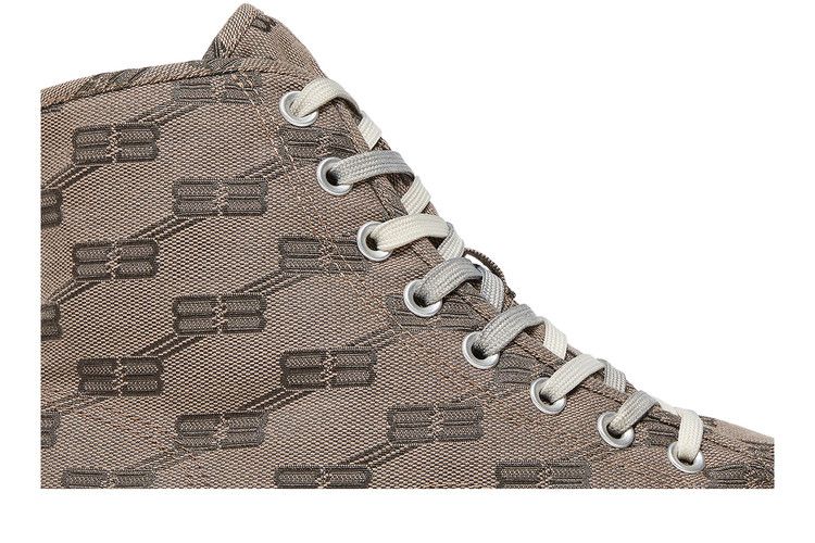 Balenciaga Paris High 'BB Monogram - Dark Mink Grey'