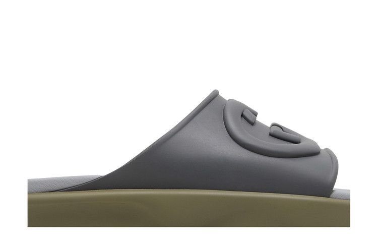 Gucci Sandal 'Interlocking G - Dark Grey Khaki'