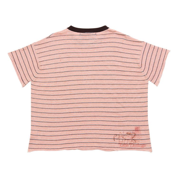 Paly Hollywood Little Darling Stripe Tee 'Maroon'
