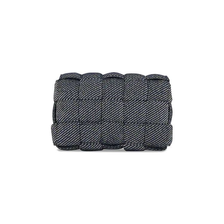 Bottega Veneta Small Cassette Crossbody Bag 'Indigo/Gold'