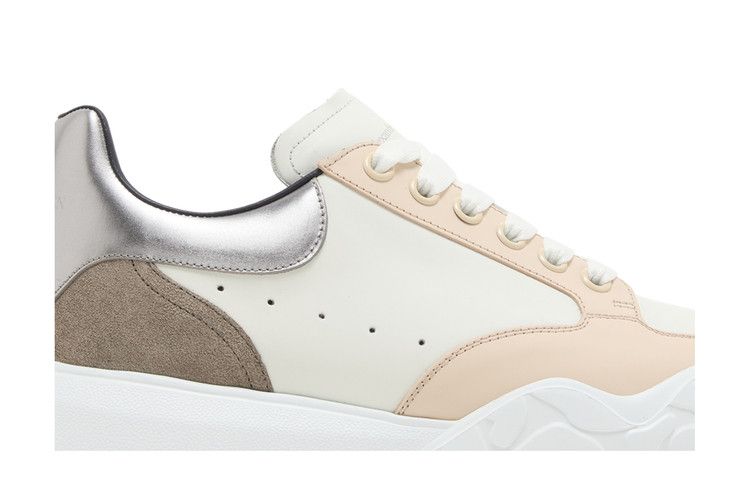 Alexander McQueen Court Trainer 'White Silver'