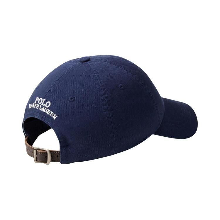 Polo Ralph Lauren Cotton Twill Novelty Newport Bear Sport Cap 'Newport Navy'
