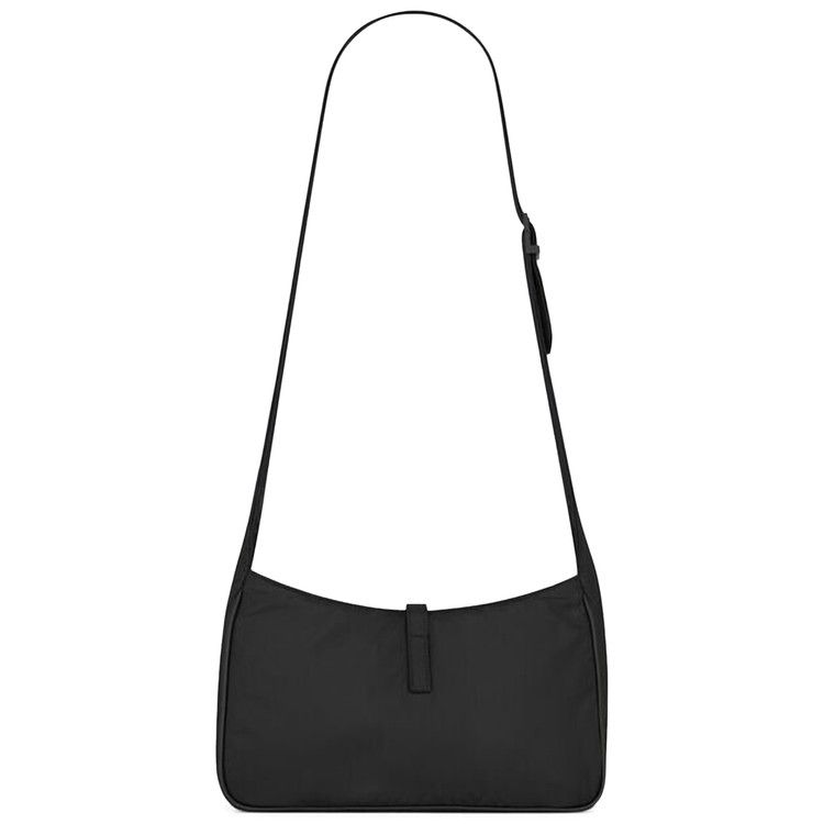 Saint Laurent Logo Plaque Shoulder Bag 'Black'