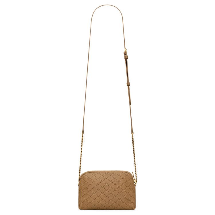 Saint Laurent Gaby Zipped Pouch 'Dark Cork'