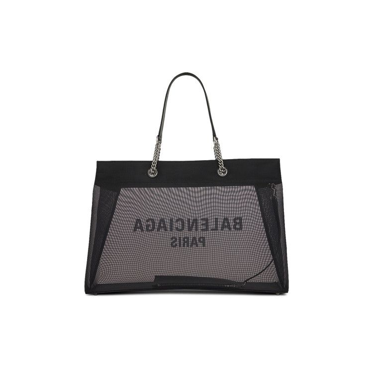 Balenciaga Large Duty Free Tote Bag 'Black/White'