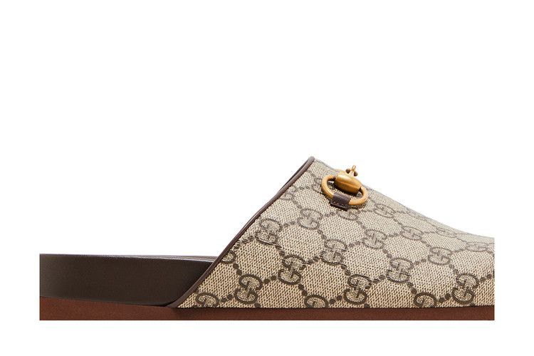 Gucci Wmns Horsebit Slipper 'GG Supreme - Beige'