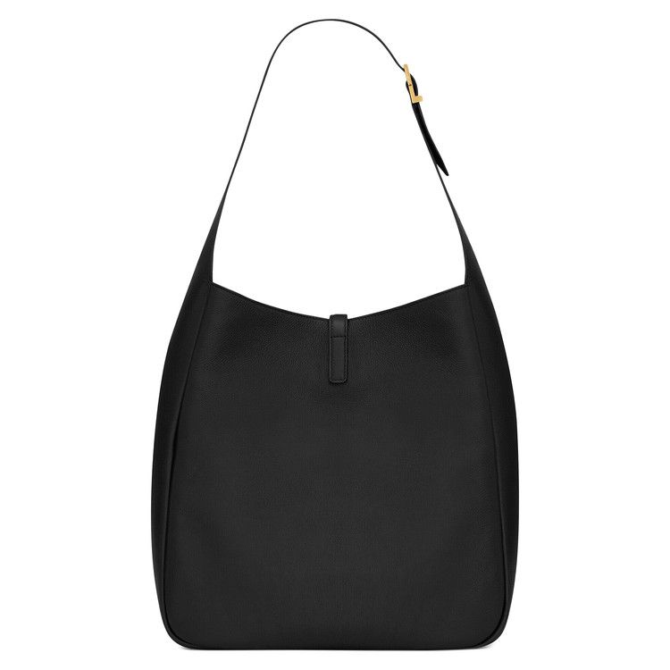 Saint Laurent Large Le 5 à 7 Leather Shoulder Bag 'Black'