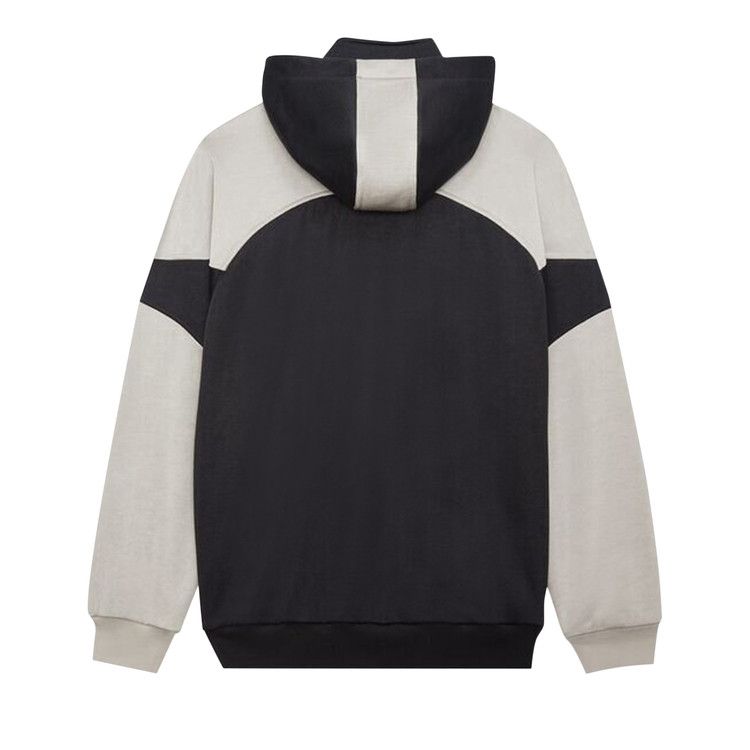 Saint Laurent Zip Up Hoodie 'Black/Pearl'