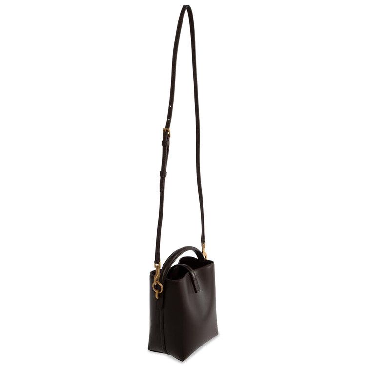 Saint Laurent Le 37 Leather Shoulder Bag 'Dark Sweet Choco'