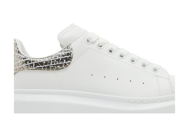 Alexander McQueen Oversized Sneaker 'Dragonfly Print - White Silver'