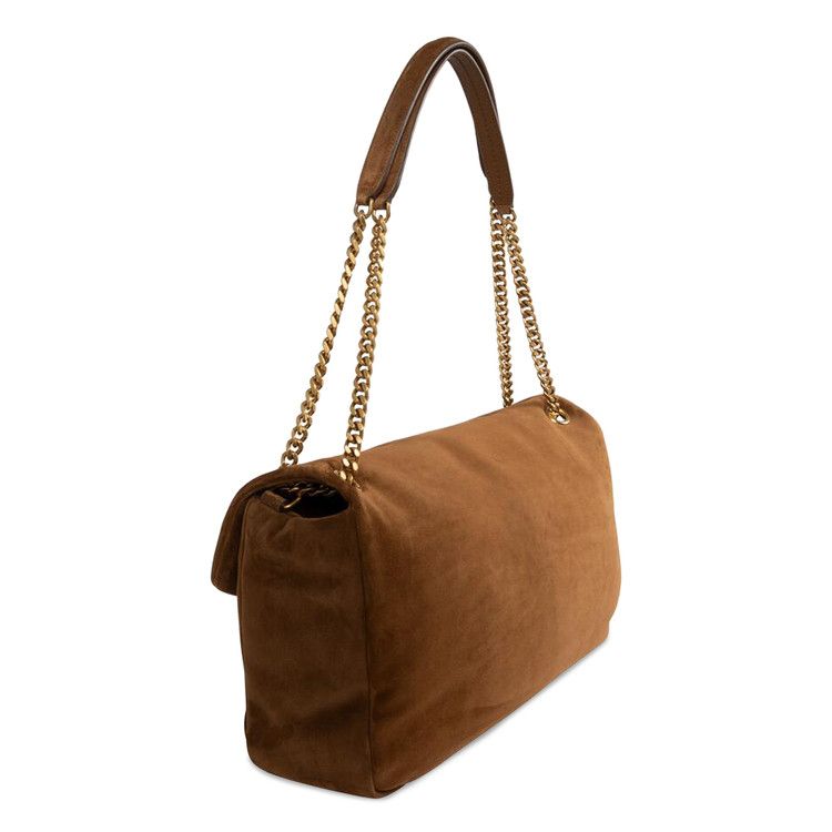 Saint Laurent Large Calypso Chain Bag 'Caramel Cognac'