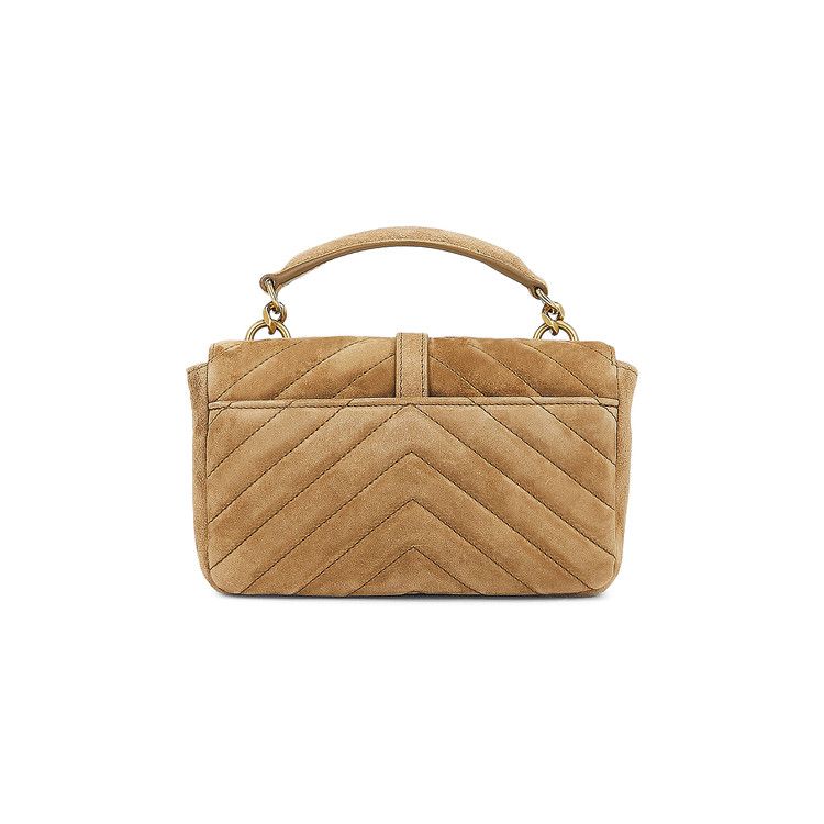 Saint Laurent Mini College Chain Bag 'Gold Leaf'