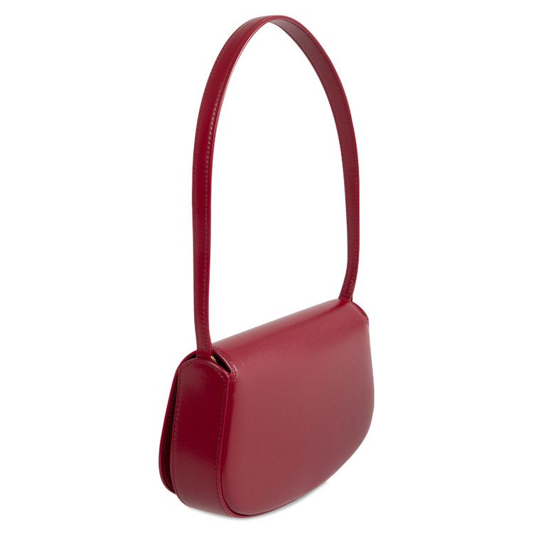 Saint Laurent Half-Moon Shoulder Bag 'Cherry Jam'
