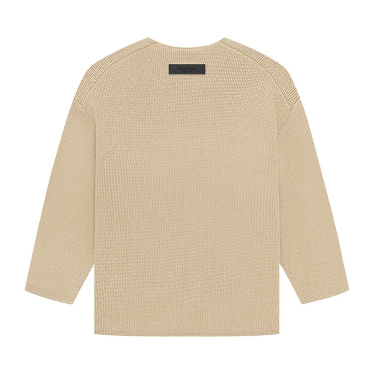 Fear of God Essentials Kids Rawneck Knit Sweater 'Sand'