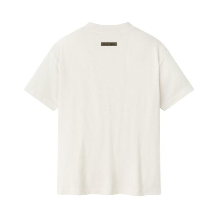 Fear of God Essentials Embroidered Essential Tee 'Ivory'