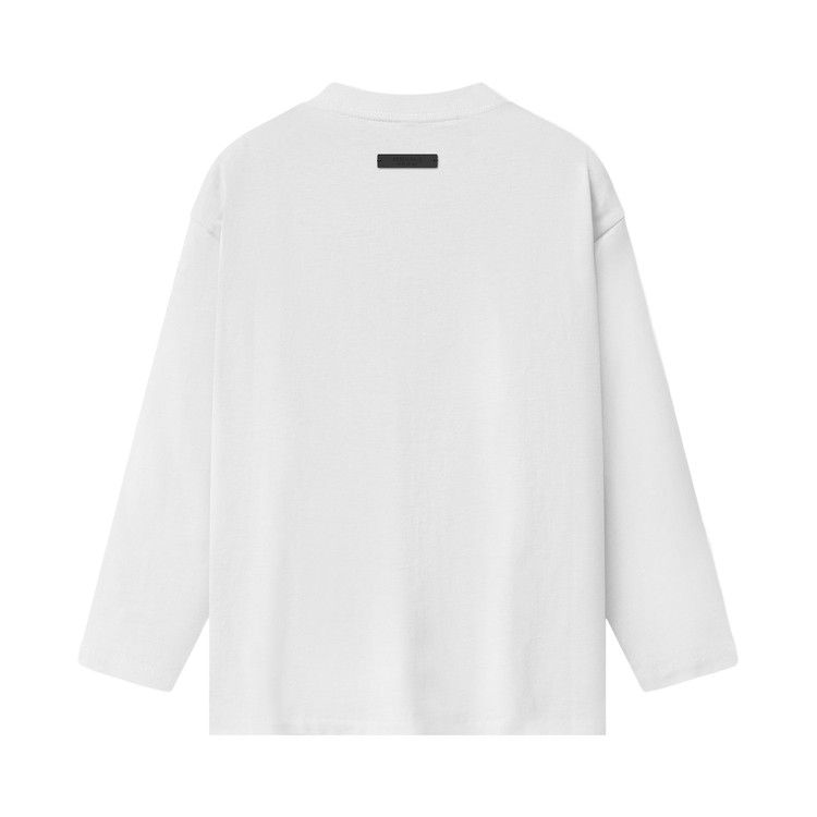 Fear of God Essentials Classic Long Sleeve Tee 'Bright White'