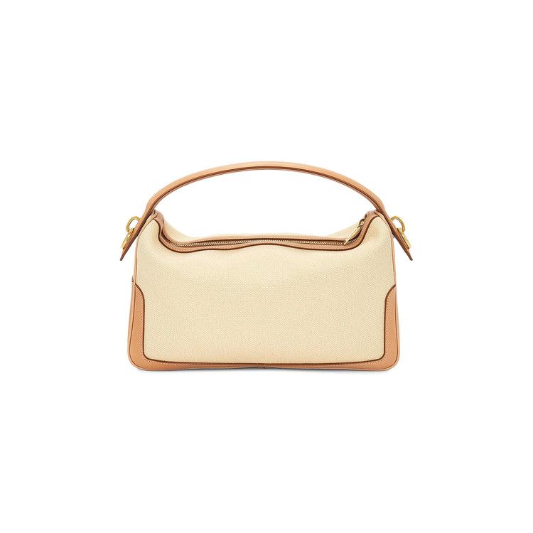 Saint Laurent Camera Supple Bag 'White/Vintage Brown'