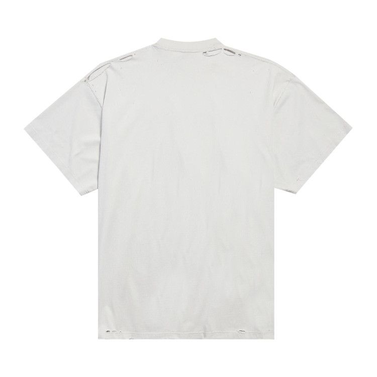 Balenciaga Oversized T-Shirt 'Dirty White/Black'