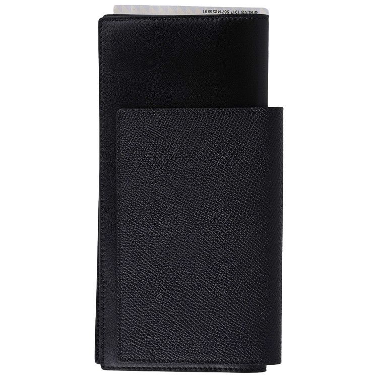 Balenciaga Passport Long Wallet 1 Ticket 'Black'