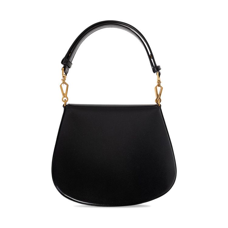 Saint Laurent Voltaire Leather Top Handle 'Black'