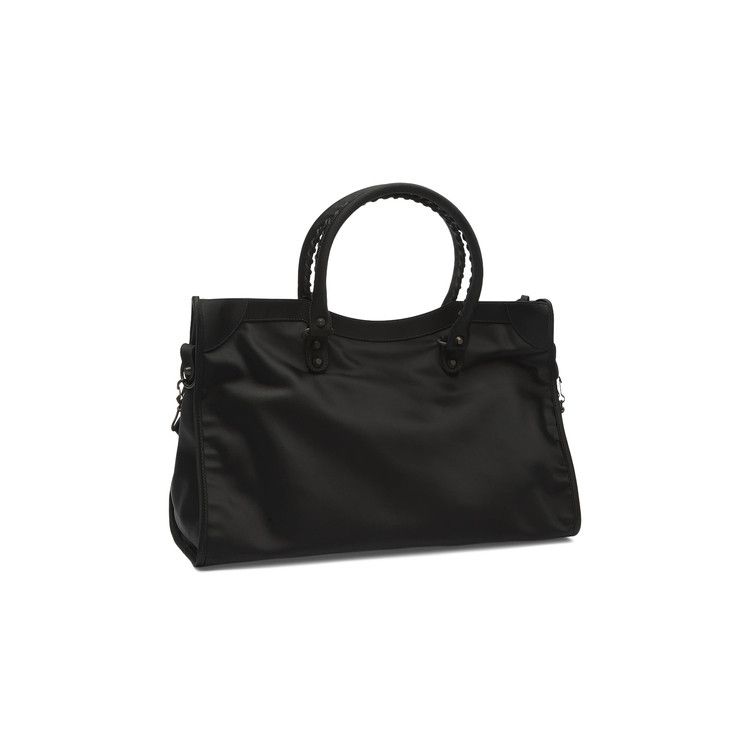 Balenciaga Large Le City Nylon Travel Bag 'Black'