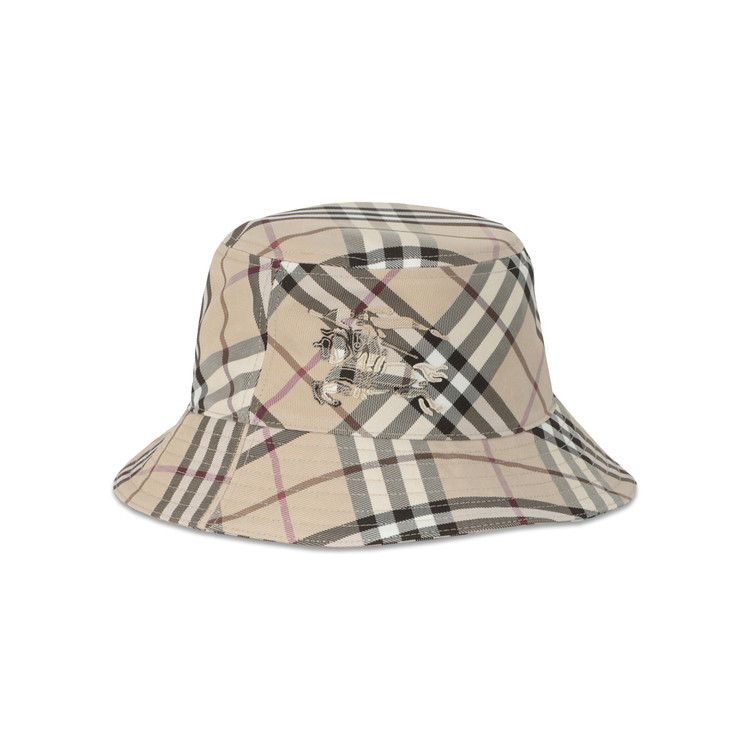 Burberry Check EKD Bucket Hat 'Alabaster/Multicolor'