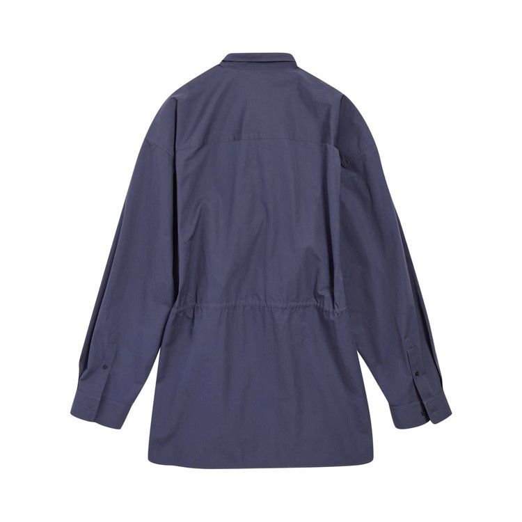 Balenciaga Shirt Mini Dress 'Faded Blue'