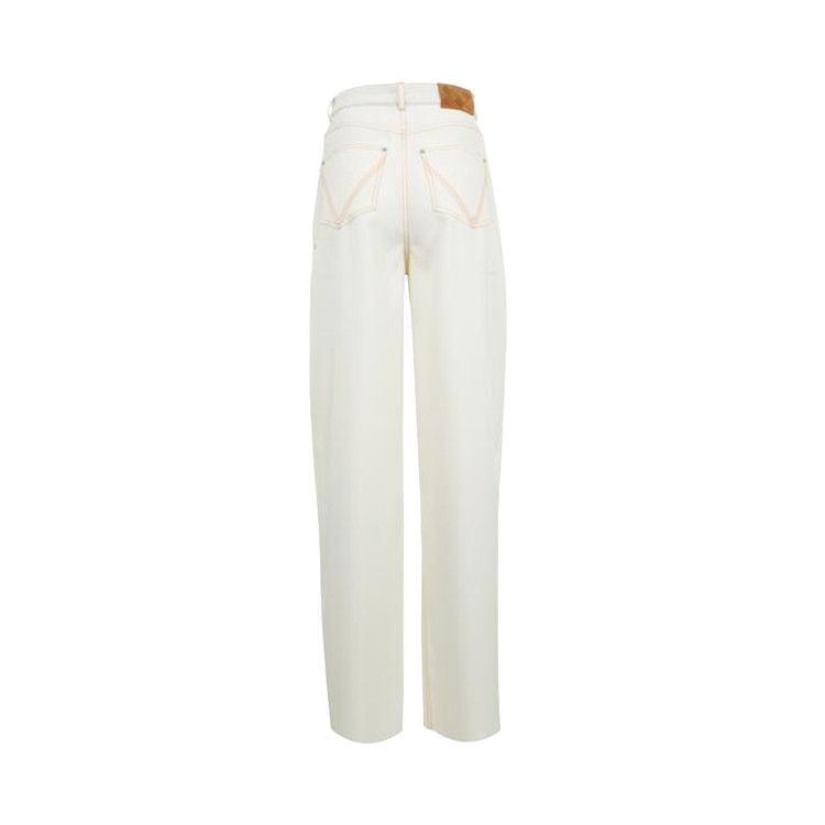 Bottega Veneta Wide Leg Trouser 'Dove'