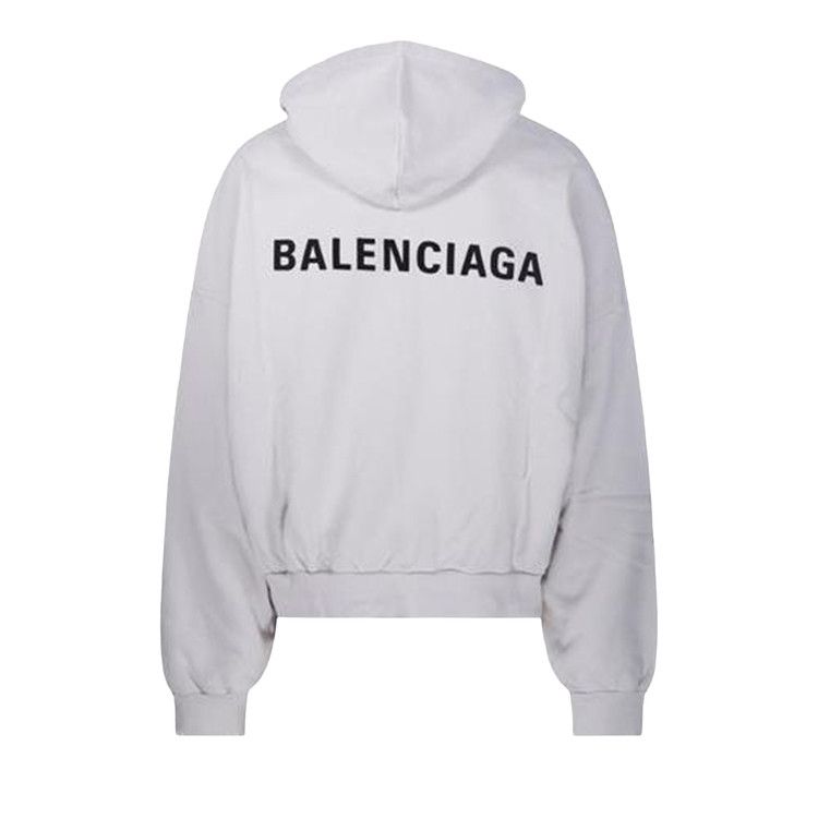 Balenciaga Polo Hoodie 'Off White/Black'