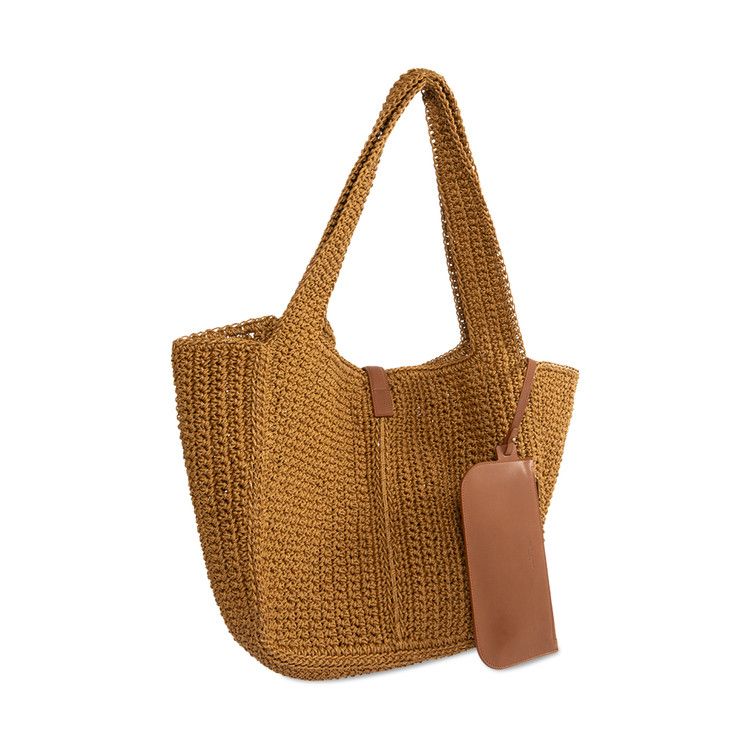 Saint Laurent Le 5 À 7 Bea Tote Bag 'Natural Brown'