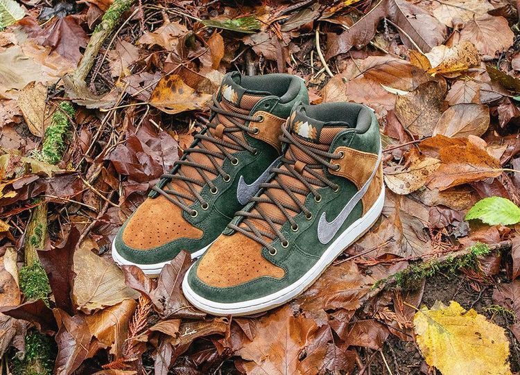 Homegrown x Nike SB Dunk High PRM 'Sequoia'